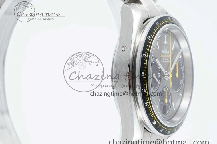 0215 Speedmaster Racing Master SS HKF Best Edition Gray Black Dial on SS Bracelet A Sustainable 7805
